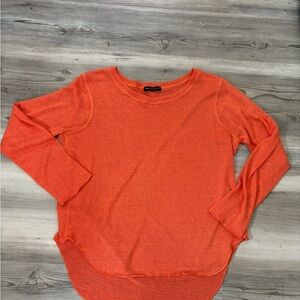 Orange long sleeve top, nally & millie #orangeyouglad, medium